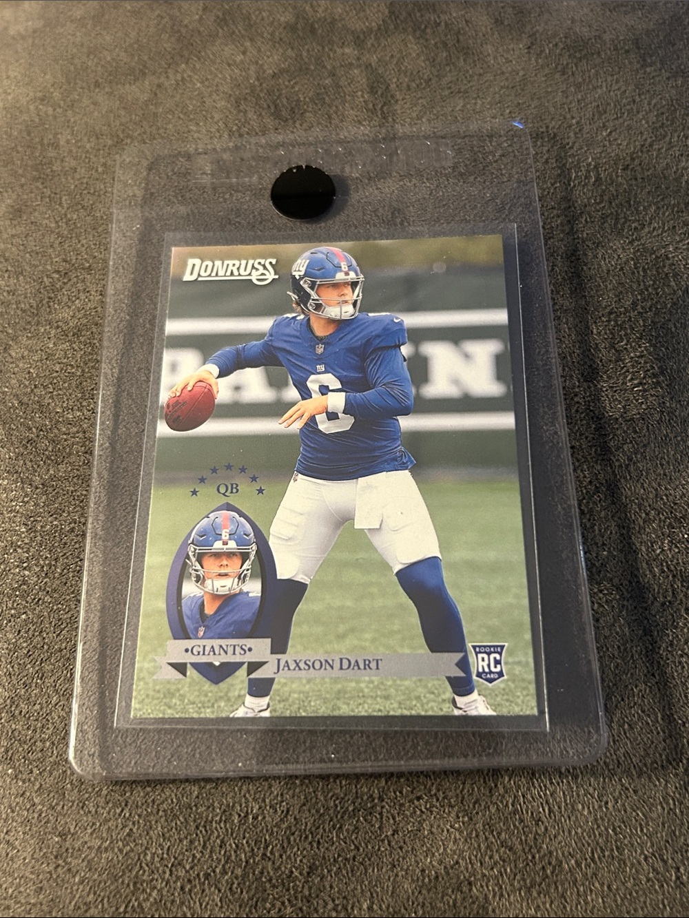 Jaxson Dart - 2025 Panini Donruss Rookie Retro 1995 #33 New York Giants Football